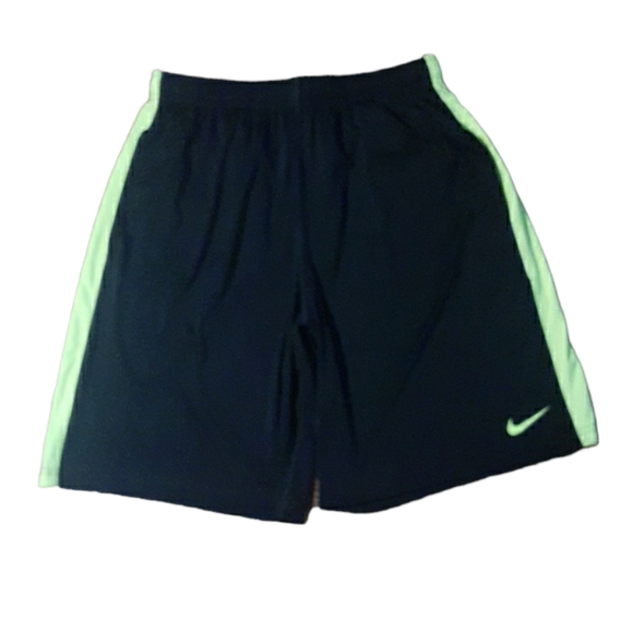 Nike Shorts 225 Mens Nike Athletic Basketball Shorts Black Yellow
